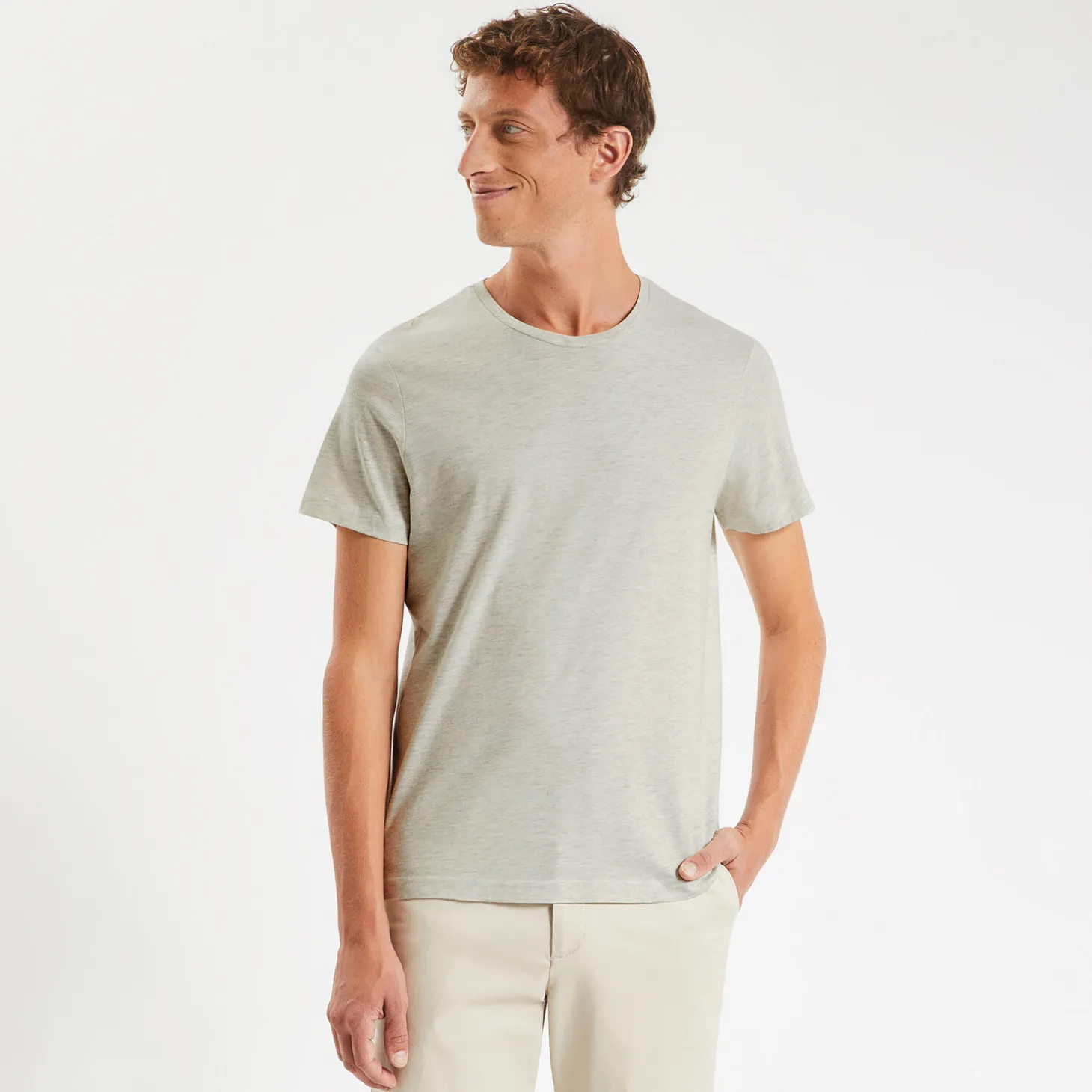 Cheap Basic, effen T-shirt T-shirt
