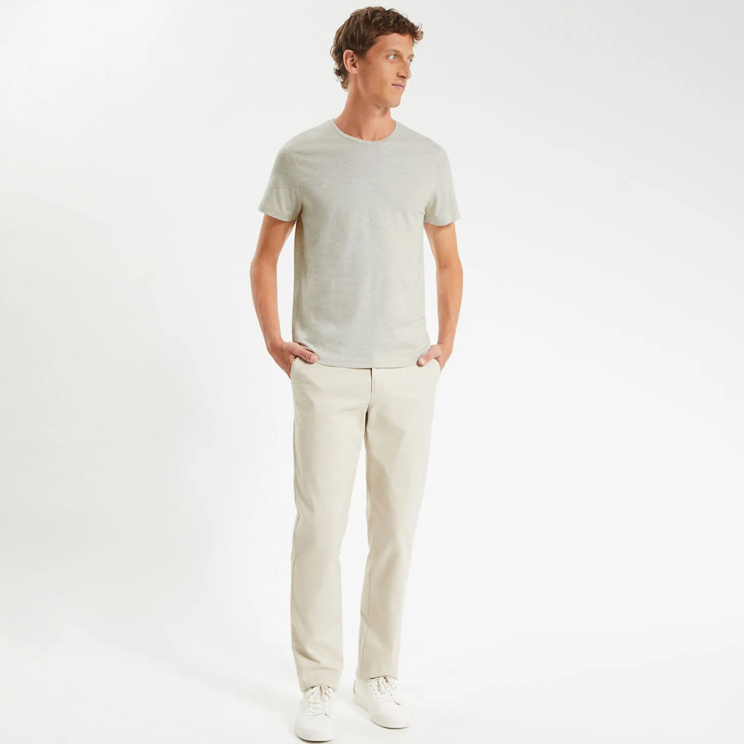 Cheap Basic, effen T-shirt T-shirt