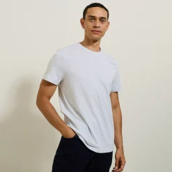 Store Basic, katoenen T-shirt met ronde hals T-shirt