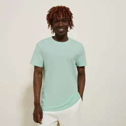 Best Sale Basic, katoenen T-shirt met ronde hals T-shirt