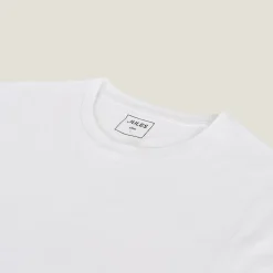 Outlet Basic, katoenen T-shirt met ronde hals T-shirt