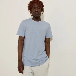 Clearance Basic, katoenen T-shirt met ronde hals T-shirt