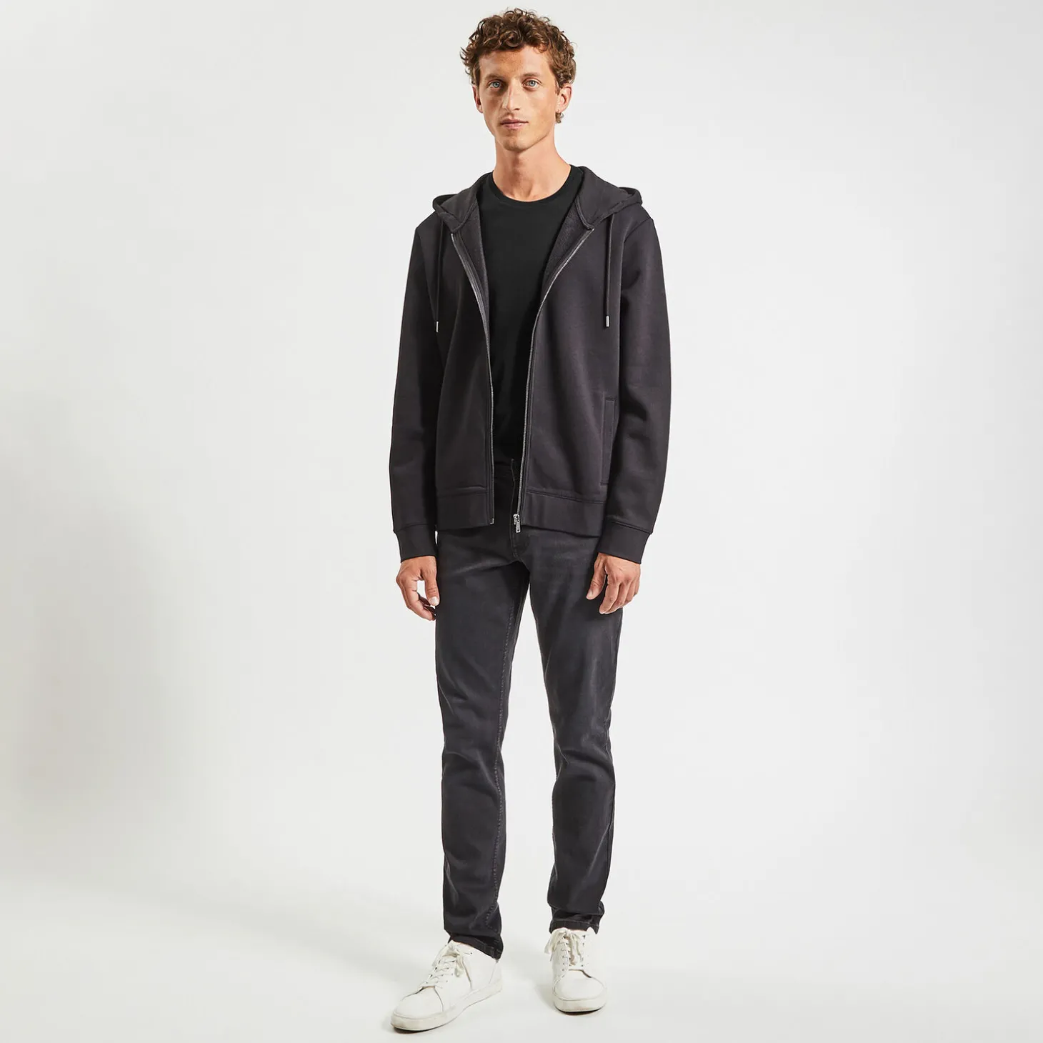 Sale Basic T-shirt met ronde hals T-shirt