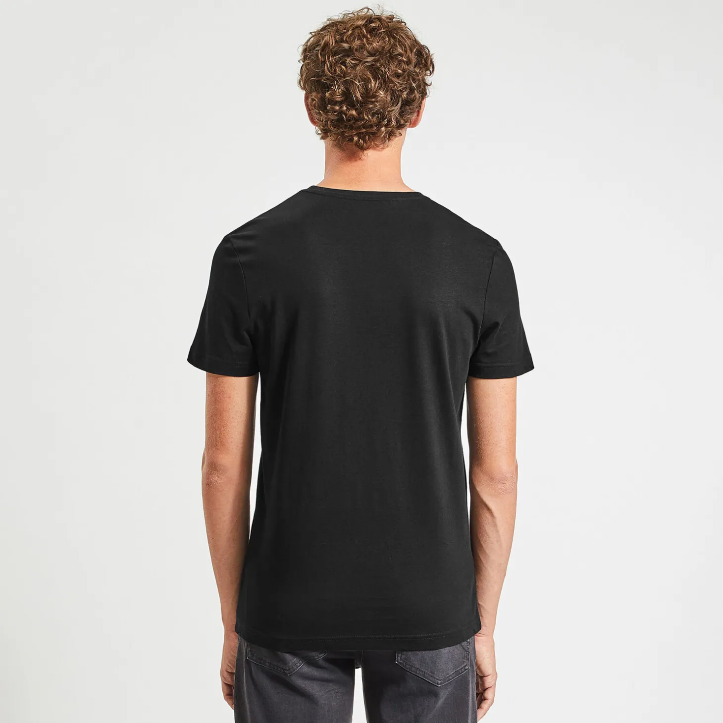 Sale Basic T-shirt met ronde hals T-shirt