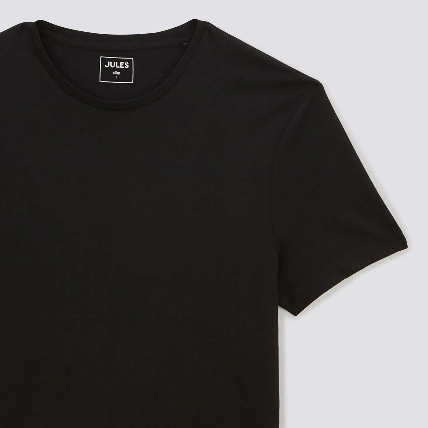 Sale Basic T-shirt met ronde hals T-shirt