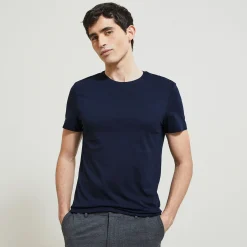 Online Basic T-shirt met ronde hals T-shirt