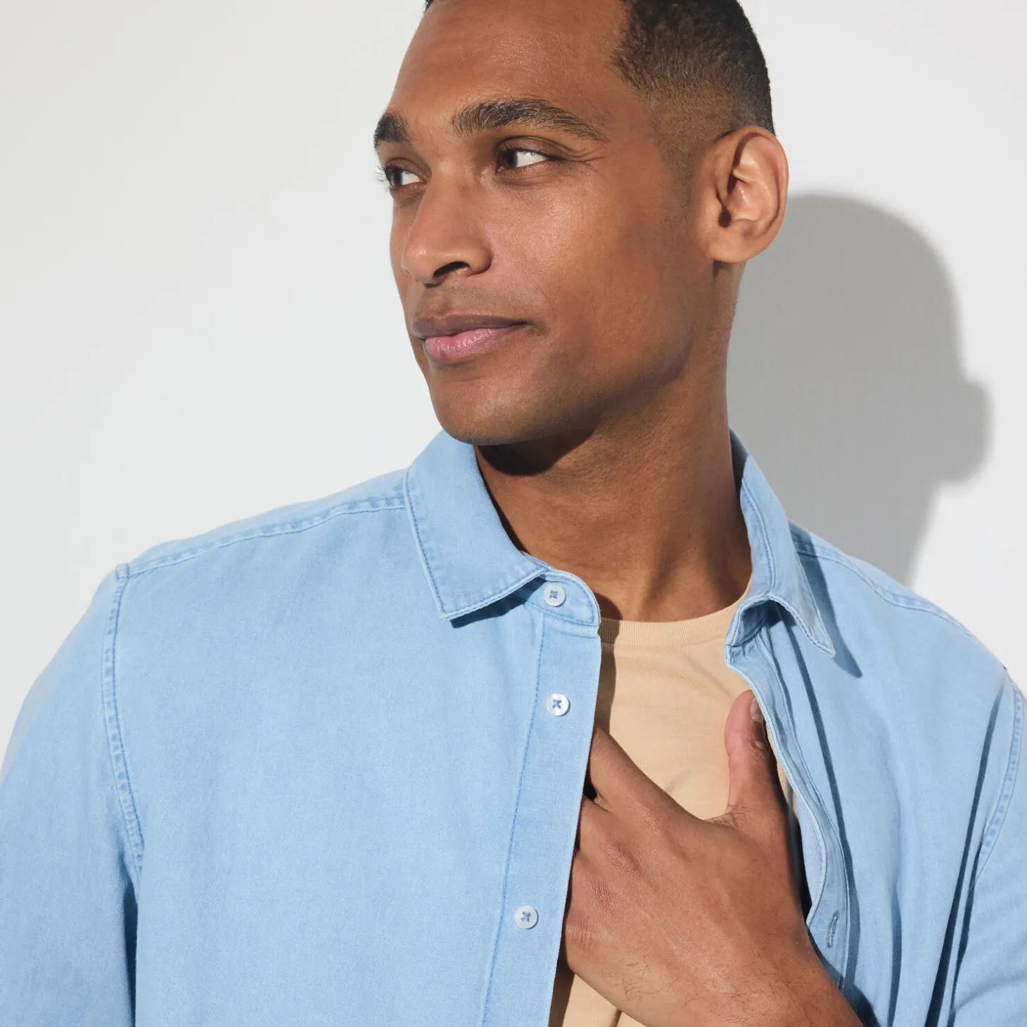 New Basic T-shirt met ronde hals T-shirt