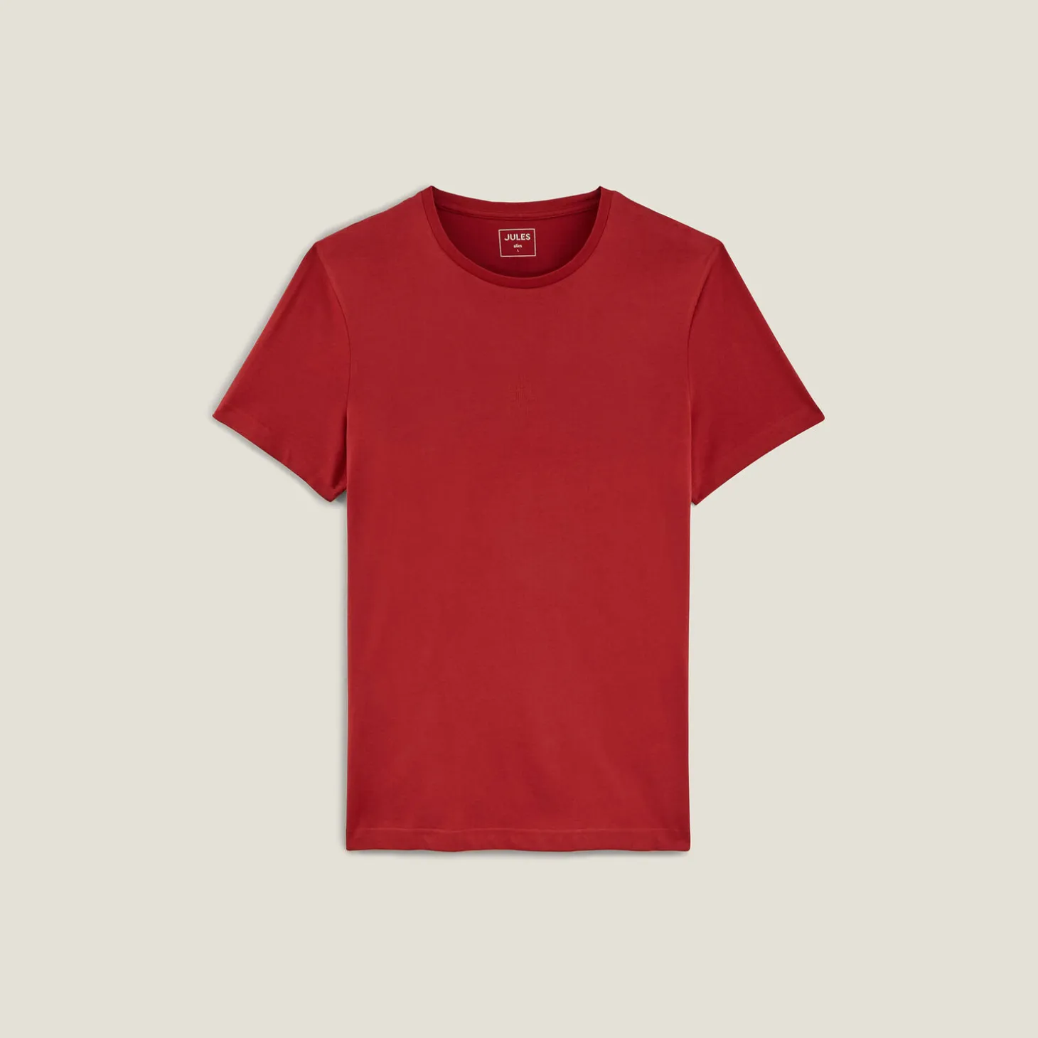 Flash Sale Basic T-shirt met ronde hals T-shirt
