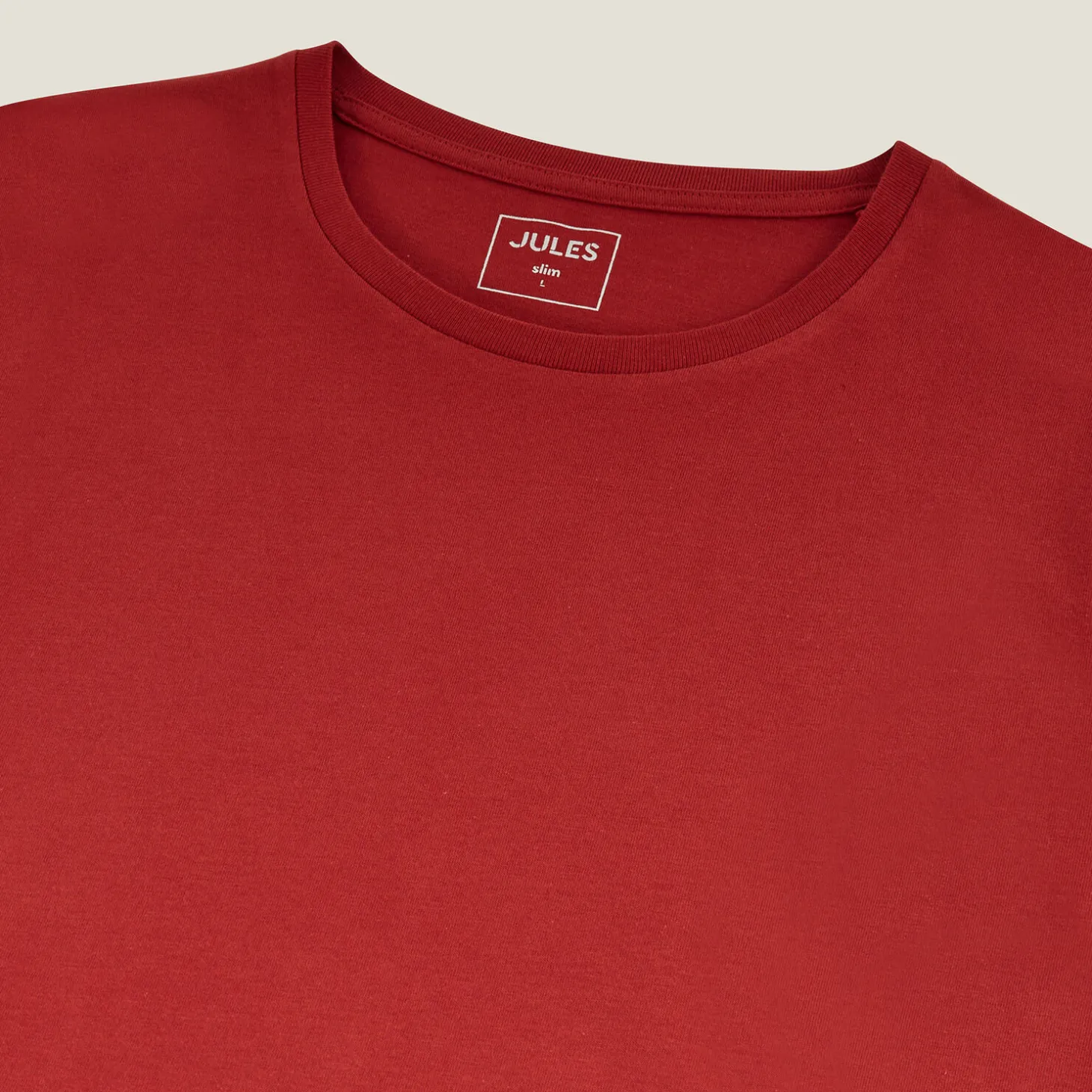 Flash Sale Basic T-shirt met ronde hals T-shirt