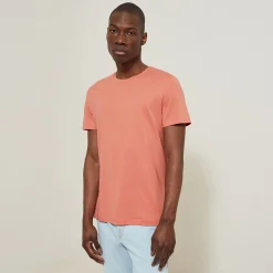 Cheap Basic T-shirt met ronde hals T-shirt