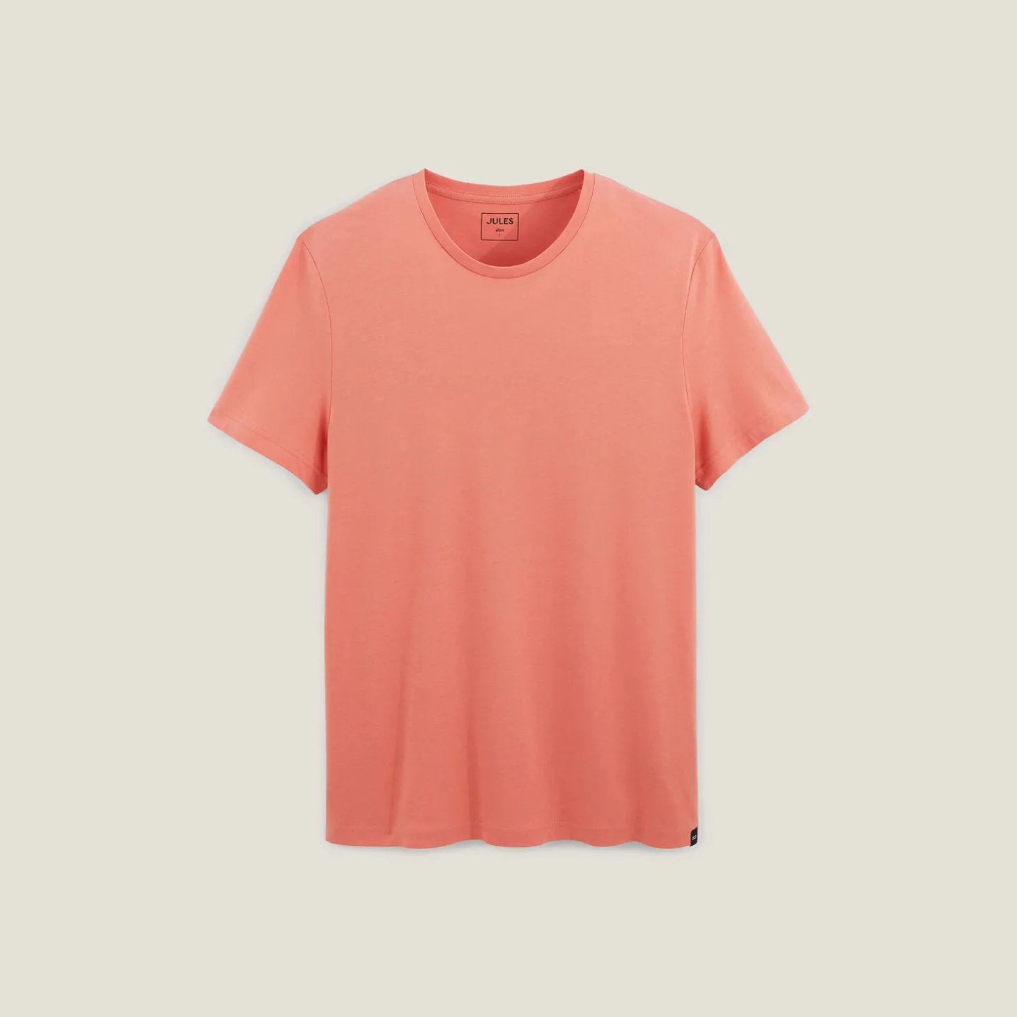 Cheap Basic T-shirt met ronde hals T-shirt