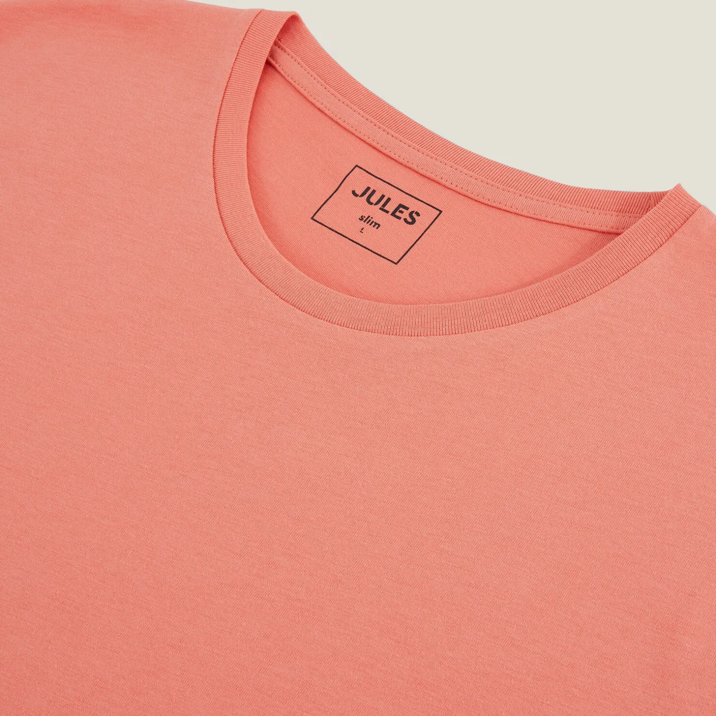 Cheap Basic T-shirt met ronde hals T-shirt