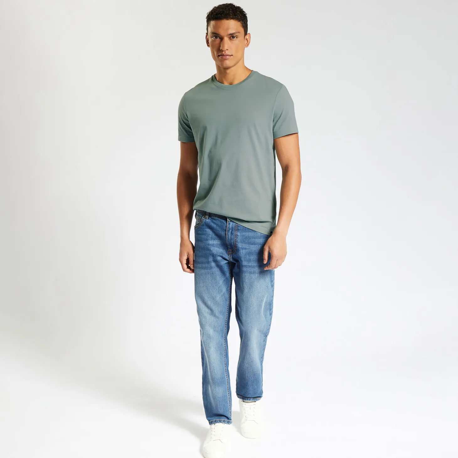 Shop Basic T-shirt met ronde hals T-shirt