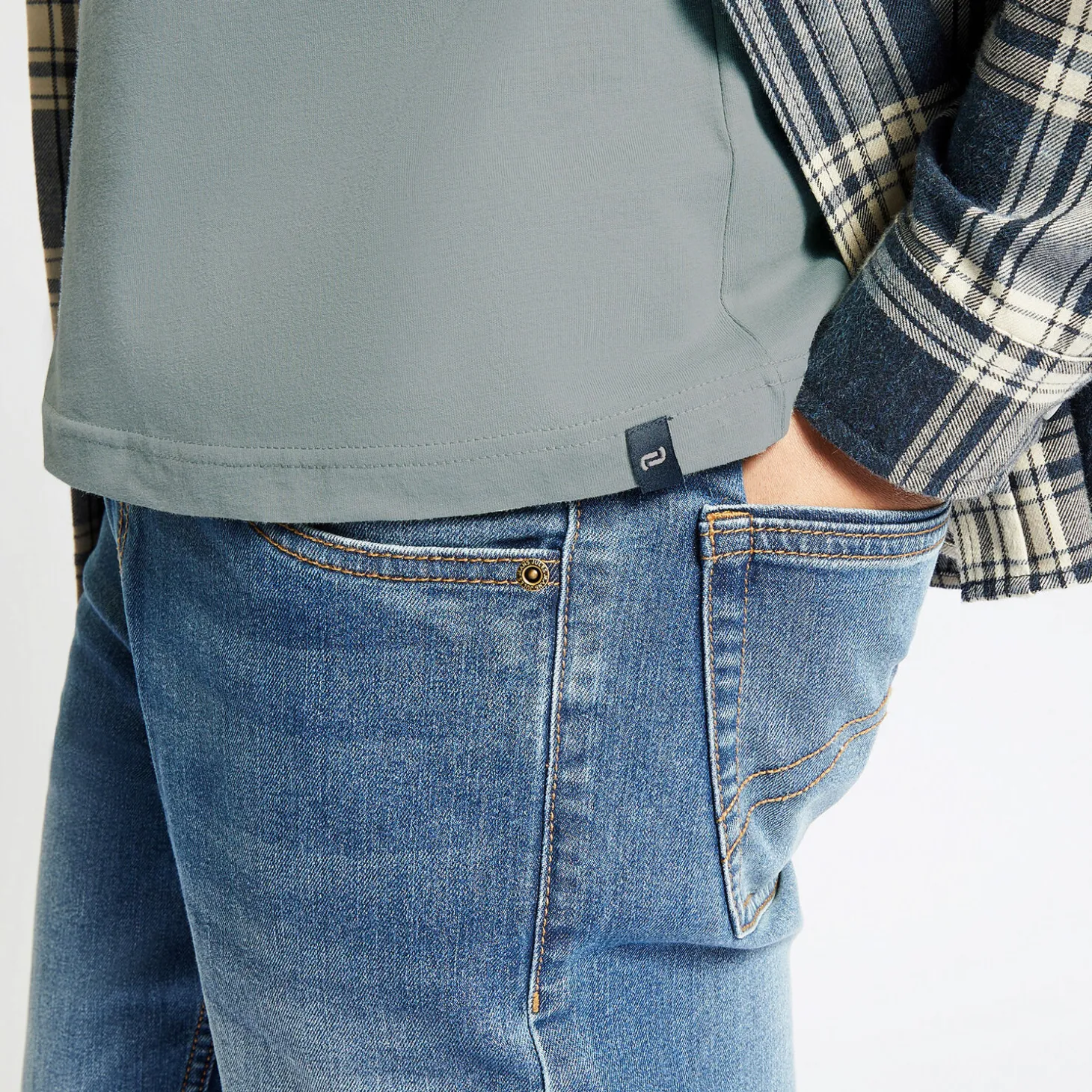 Shop Basic T-shirt met ronde hals T-shirt