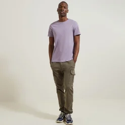 Fashion Basic T-shirt met ronde hals T-shirt