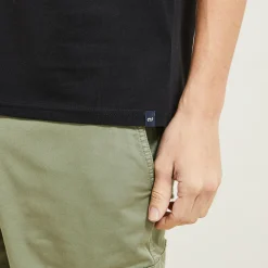 Cheap Basic T-shirt met V-hals in biokatoenn T-shirt