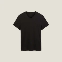 Cheap Basic T-shirt met V-hals in biokatoenn T-shirt