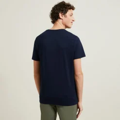 Cheap Basic T-shirt met V-hals in biokatoenn T-shirt