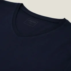 Cheap Basic T-shirt met V-hals in biokatoenn T-shirt