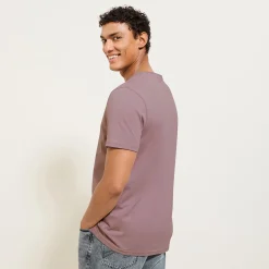 Best Basic T-shirt met V-hals in biokatoenn T-shirt