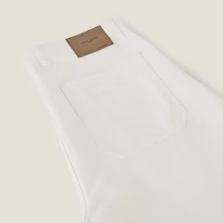 Clearance Bermuda in denim met loose snit Bermuda