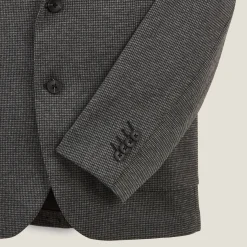 Cheap Blazerjasje met pied-de-puce-motief Kostuumvest & Blazer