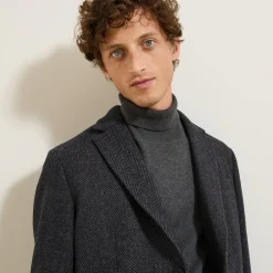 Flash Sale Blazerjasje met visgraatmotief Kostuumvest & Blazer