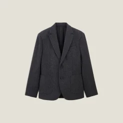 Flash Sale Blazerjasje met visgraatmotief Kostuumvest & Blazer