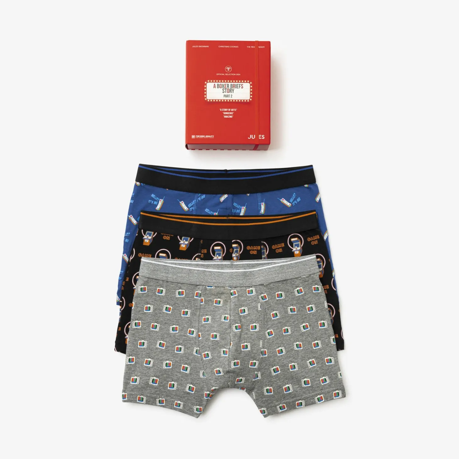 Discount Box engelse versie met 3 fantasieboxers Boxer