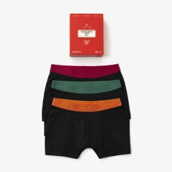 Flash Sale Box met 3 boxers met kleurrijke riem Boxer