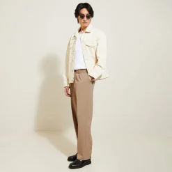 Discount Brede broek met plooien Broek