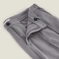 Outlet Brede broek met plooien Broek