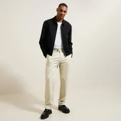 Outlet Brede broek met plooien Broek