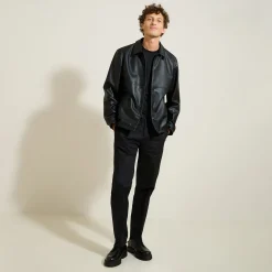 Sale Brede broek met plooien Broek