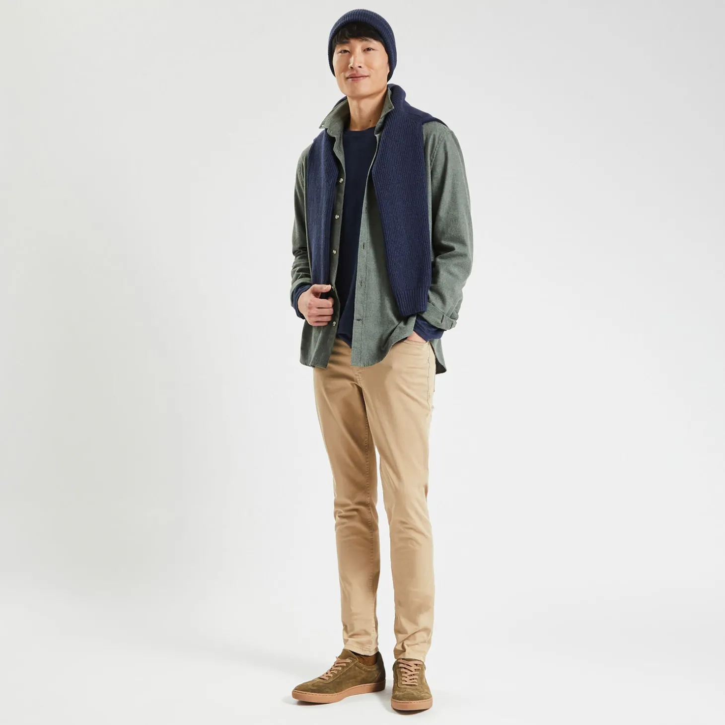 Cheap Broek met 5 zakken, Made in Francen Frmade In France|Broek Chino