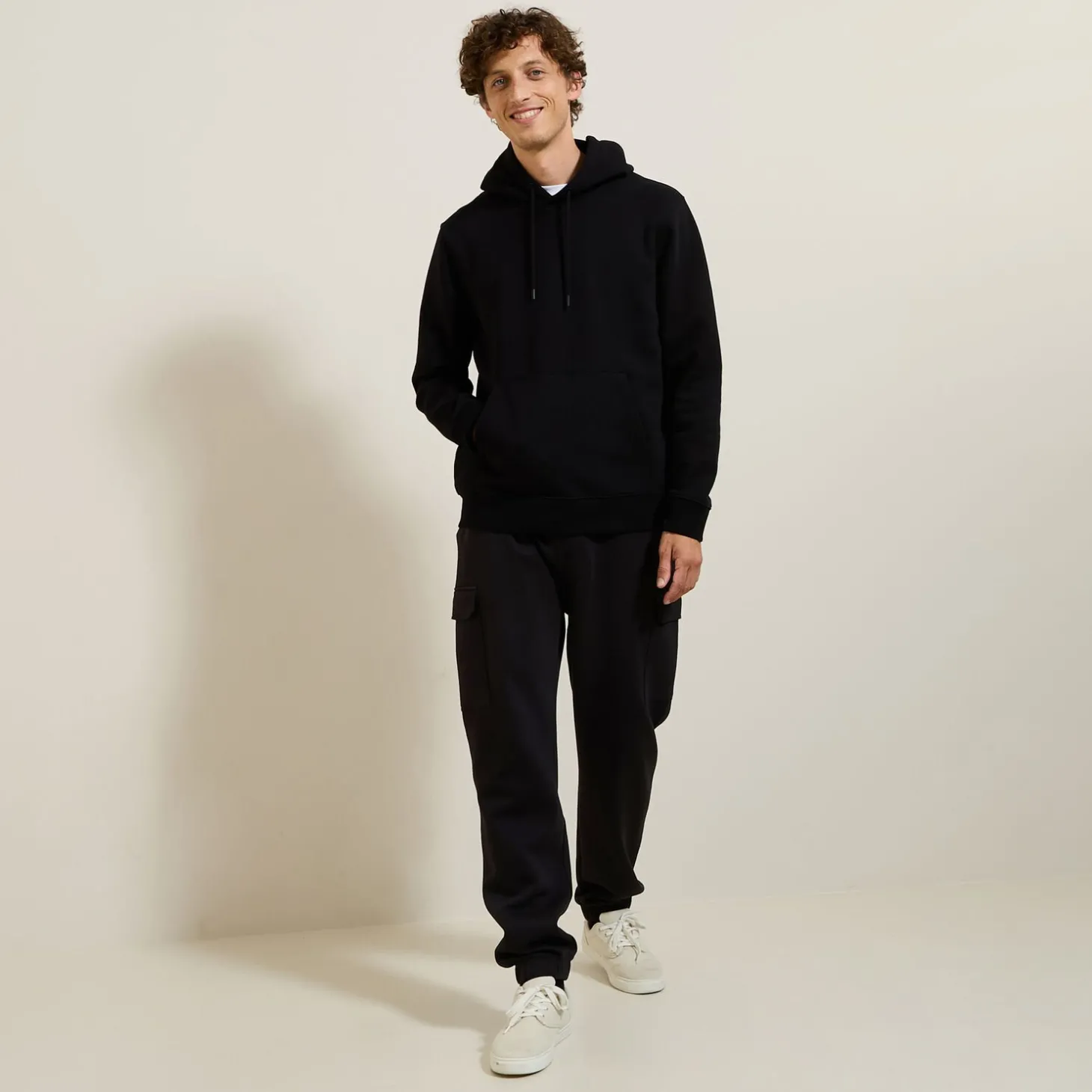 Shop Cargo jogging van molton Joggingbroek|Broek Chino