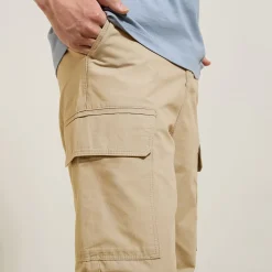 Fashion Cargobroek in technische materie Cargo Broek|Broek Chino