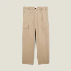Fashion Cargobroek in technische materie Cargo Broek|Broek Chino