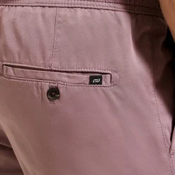 Online Chinobermuda met elastische taille Bermuda