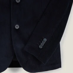 Sale Comfortabel ribfluwelen kostuumvest Kostuumvest & Blazer|Kostuumvest