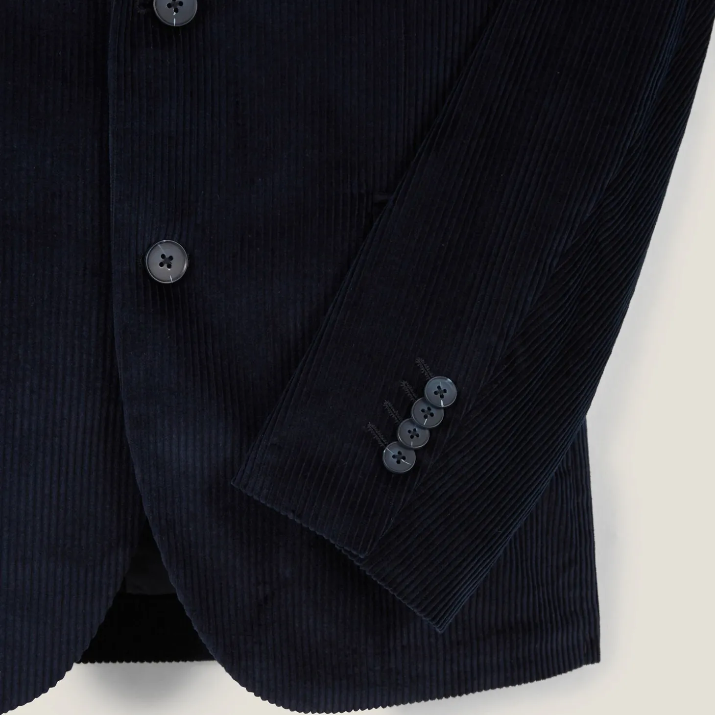 Sale Comfortabel ribfluwelen kostuumvest Kostuumvest & Blazer|Kostuumvest