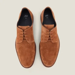 Fashion Derbyschoenen in suèdesplitleer Schoenen|Schoenen