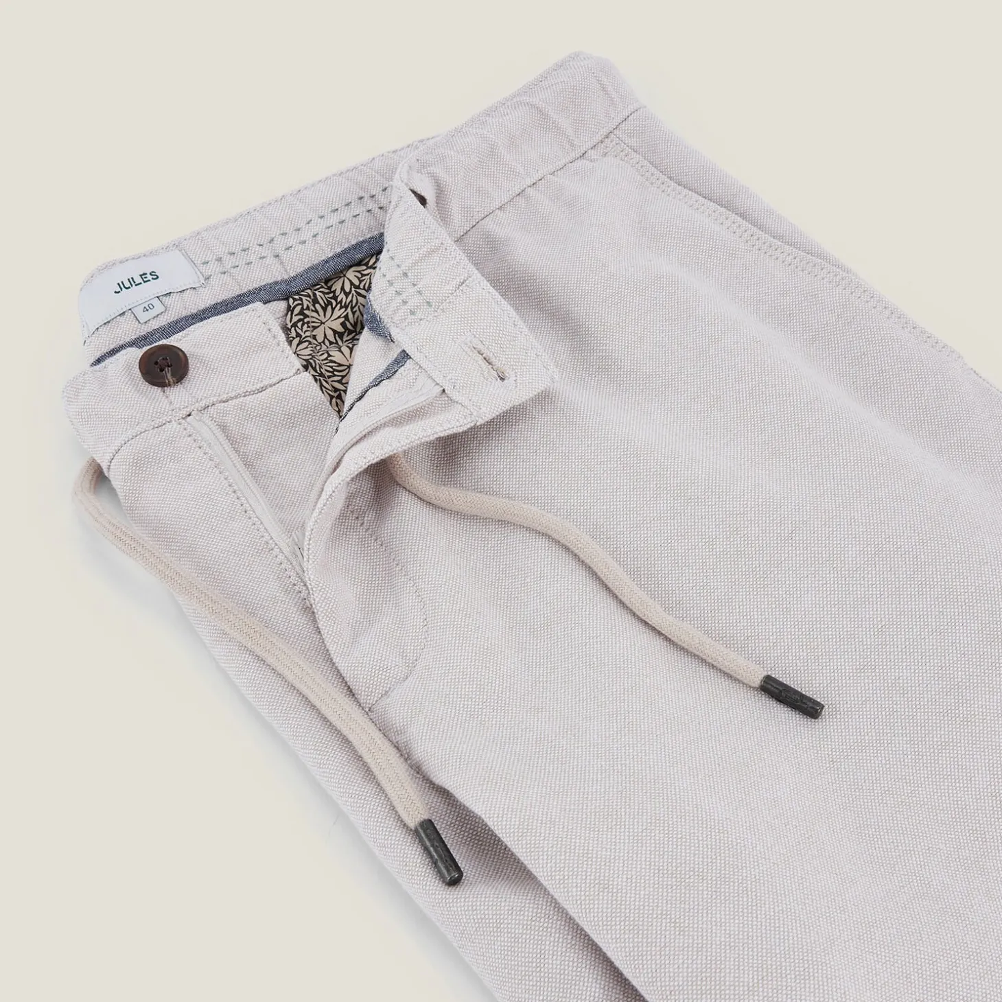 Best Effen bermuda in katoen en linnen Bermuda