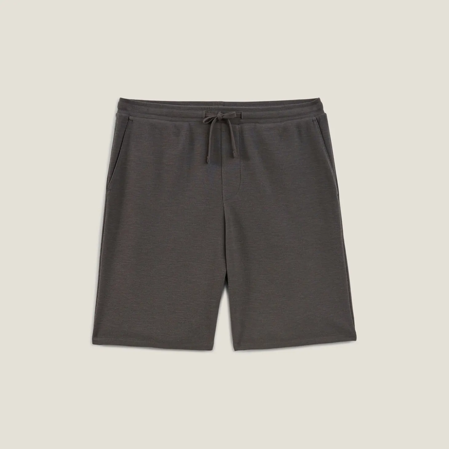 Flash Sale Effen bermuda in textuurstof Bermuda