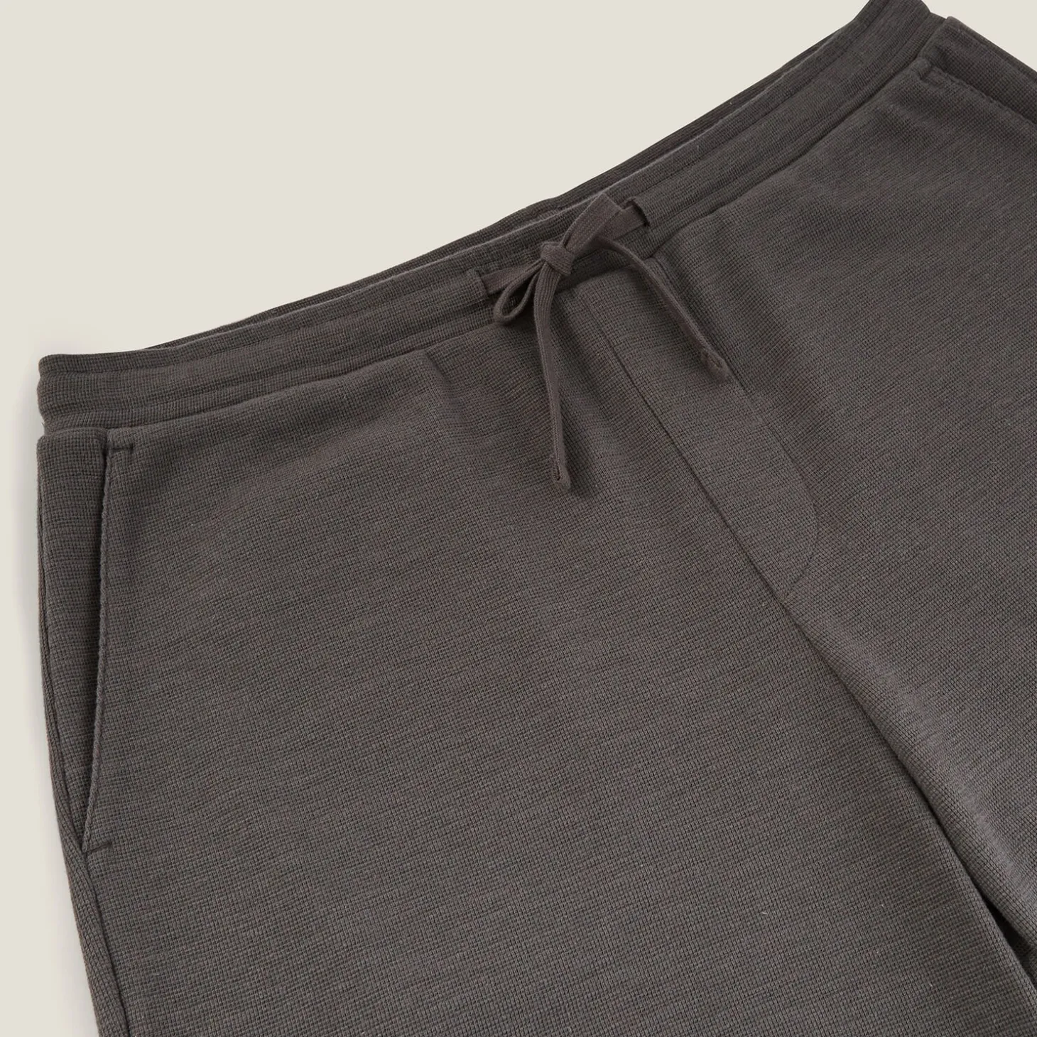 Flash Sale Effen bermuda in textuurstof Bermuda