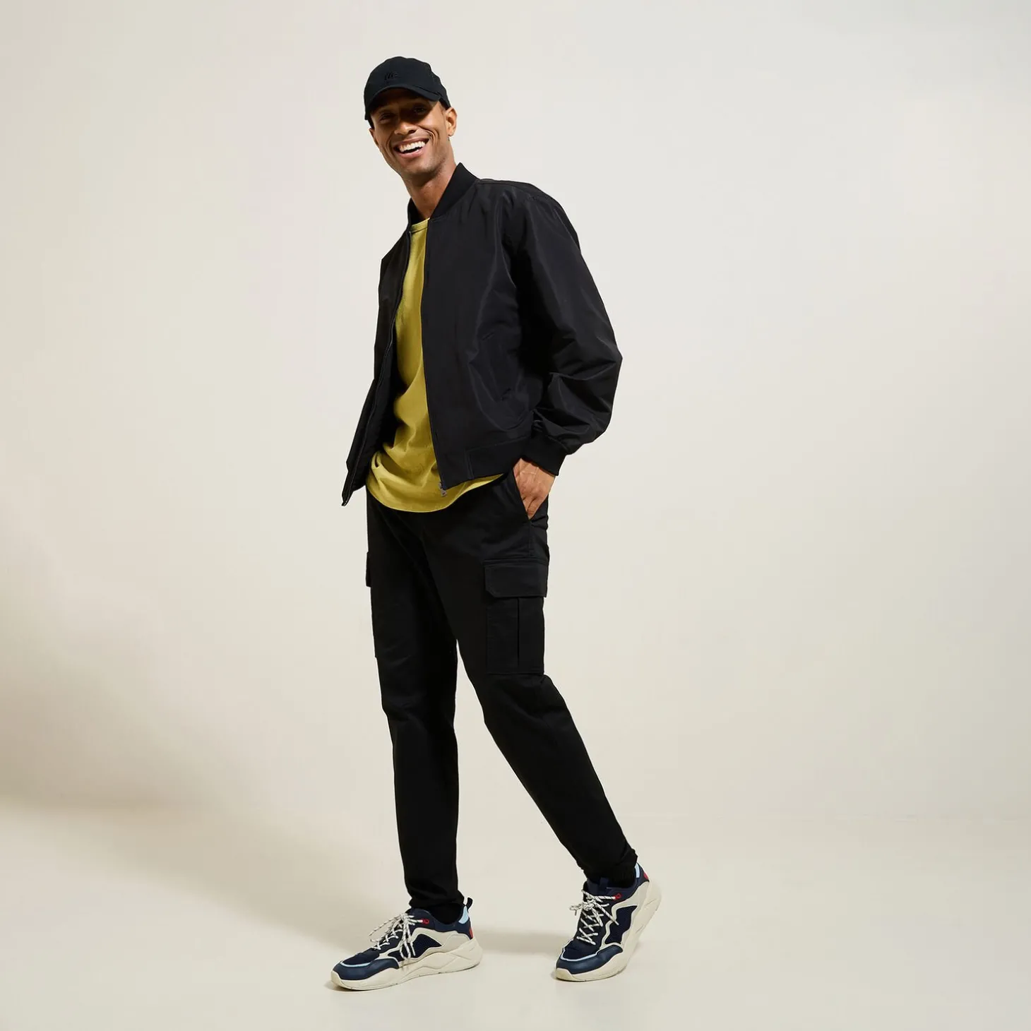 Sale Effen cargobroek Cargo Broek|Broek Chino