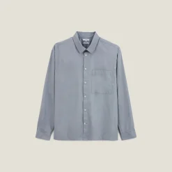 Clearance Effen katoenen overhemd Formele Overhemden|Overhemd