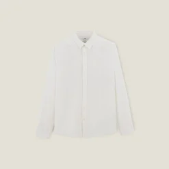 Best Effen overhemd in piquékatoen Overhemd