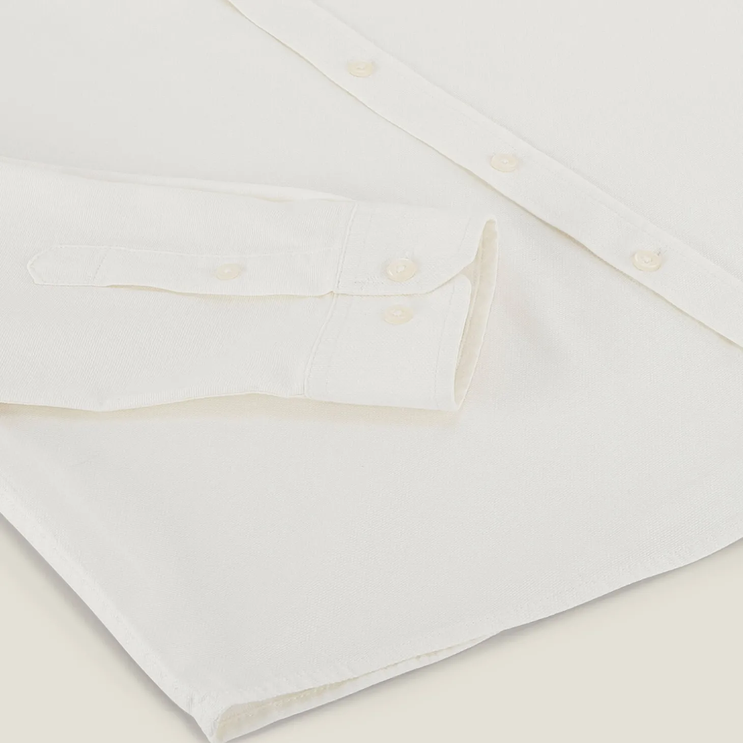 Best Effen overhemd in piquékatoen Overhemd