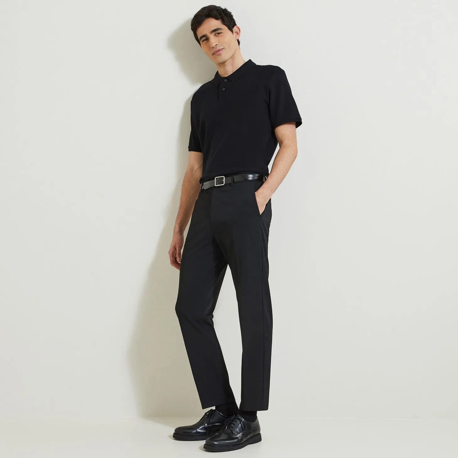 Discount Effen polo in piquékatoen met korte mouwen Polo